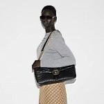 Gucci Gucci GG Marmont Large Black Shoulder Ba For Women  # 288165, cheap Gucci Satchels