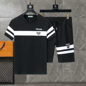 $49.00,Prada T Shirt&Short Set For Men  # 288515