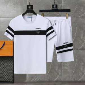 $49.00,Prada T Shirt&Short Set For Men  # 288517