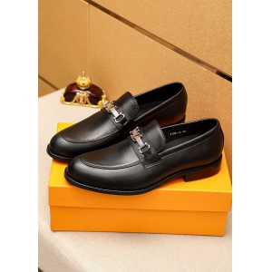 $95.00,Louis Vuitton Leather Derby Shoes For Men # 288644