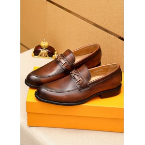 $95.00,Louis Vuitton Leather Derby Shoes For Men # 288645