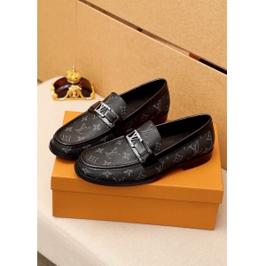 $95.00,Louis Vuitton Leather Derby Shoes For Men # 288647