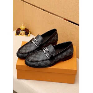 $95.00,Louis Vuitton Leather Derby Shoes For Men # 288649