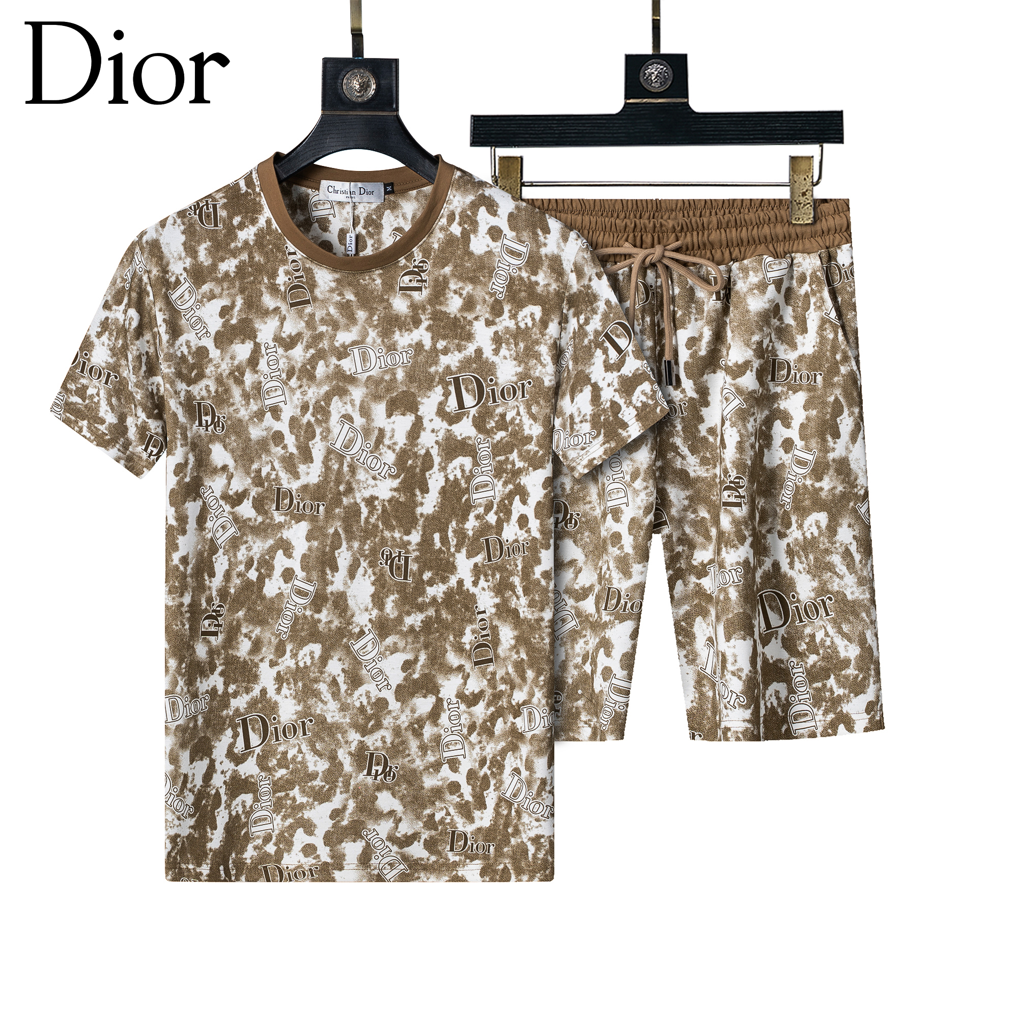Dior T Shirt&Short Set For Men # 288437
