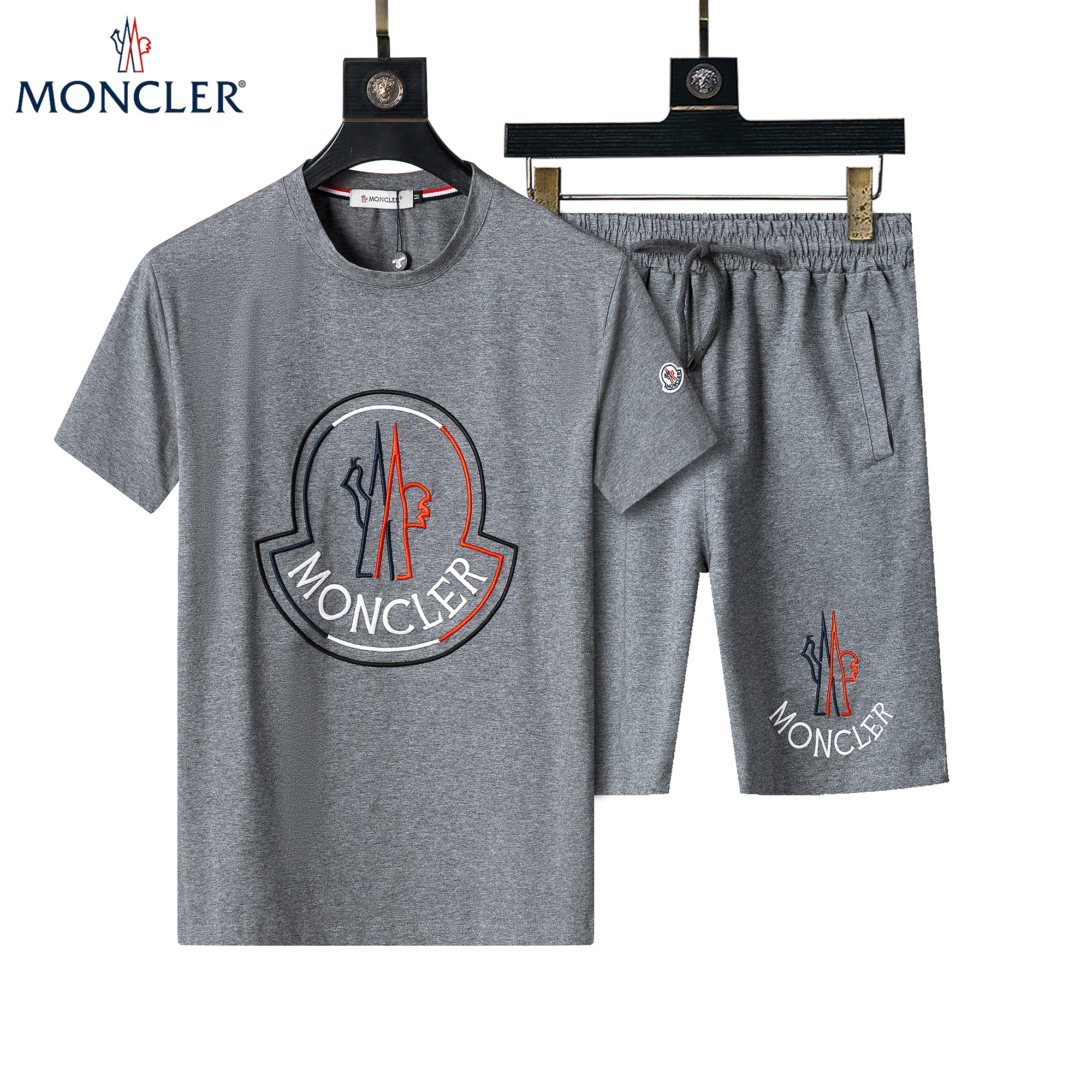 Moncler T Shirt&Short Set For Men # 288457