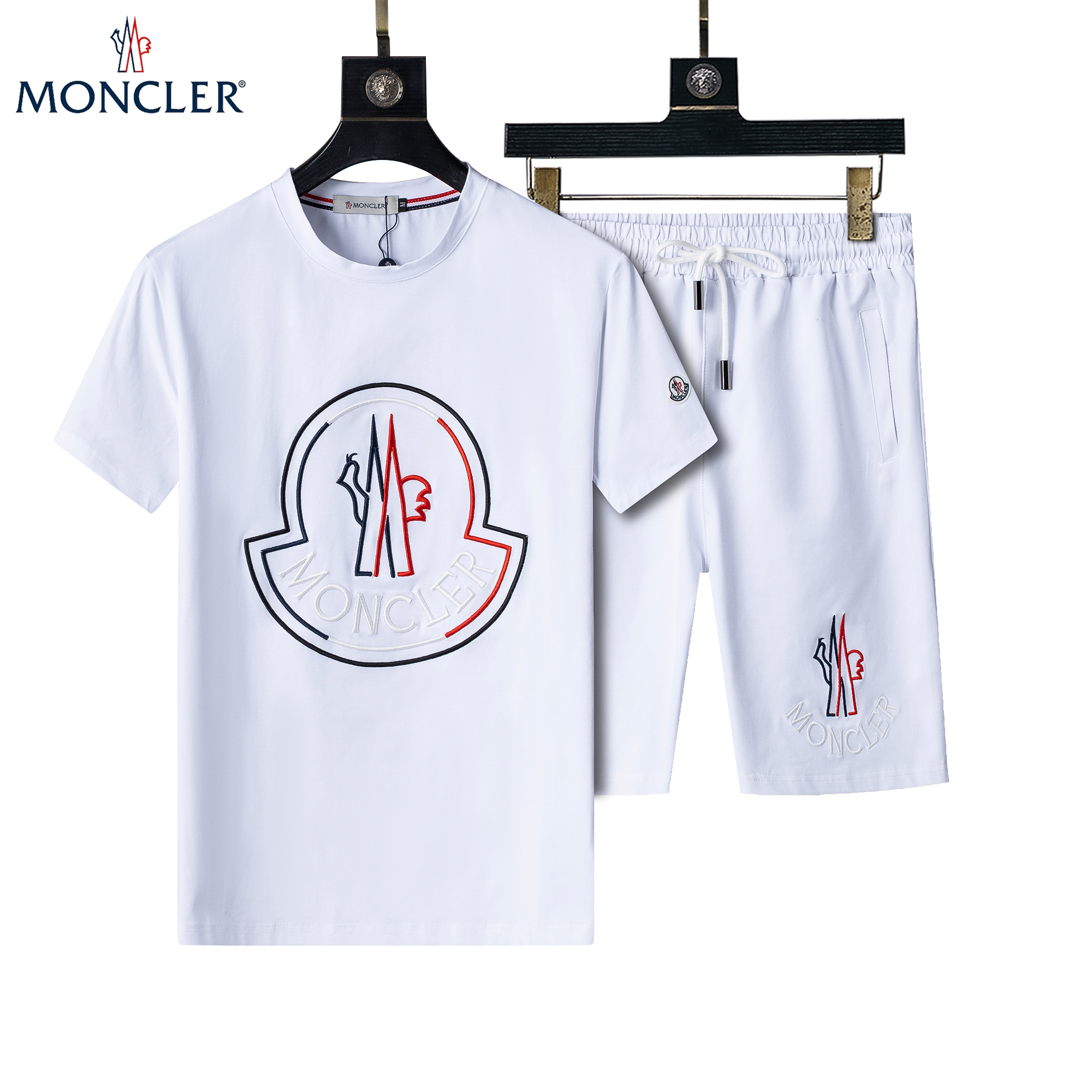Moncler T Shirt&Short Set For Men # 288458