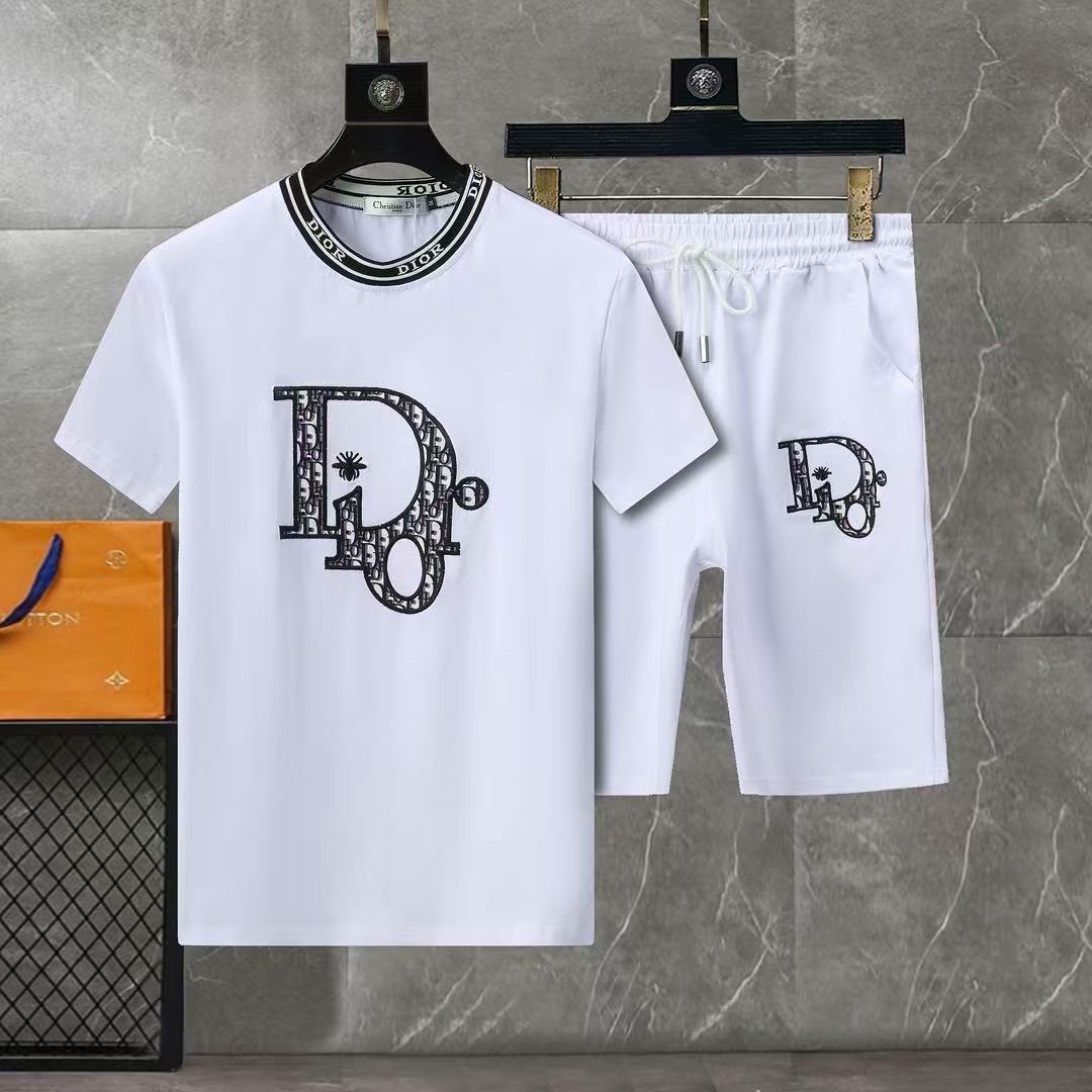 Dior T Shirt&Short Set For Men # 288477