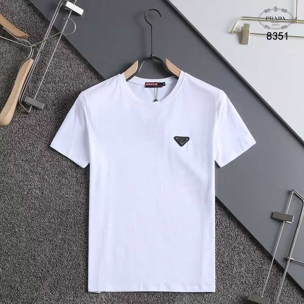 Prada Short Sleeve T Shirts For Men # 288606