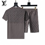 Louis Vuitton T Shirt&Short Set For Men # 288377, cheap LV Tracksuits