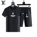 Louis Vuitton T Shirt&Short Set For Men # 288380, cheap LV Tracksuits