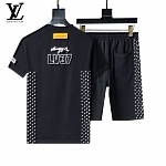 Louis Vuitton T Shirt&Short Set For Men # 288380, cheap LV Tracksuits