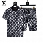 Louis Vuitton T Shirt&Short Set For Men # 288385, cheap LV Tracksuits