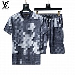 Louis Vuitton T Shirt&Short Set For Men # 288388, cheap LV Tracksuits