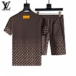 Louis Vuitton T Shirt&Short Set For Men # 288390, cheap LV Tracksuits
