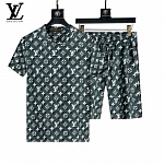 Louis Vuitton T Shirt&Short Set For Men # 288397, cheap LV Tracksuits