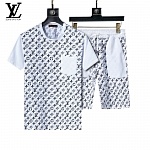 Louis Vuitton T Shirt&Short Set For Men # 288399, cheap LV Tracksuits