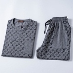 Louis Vuitton T Shirt&Short Set For Men # 288400, cheap LV Tracksuits