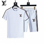 Louis Vuitton T Shirt&Short Set For Men # 288401, cheap LV Tracksuits