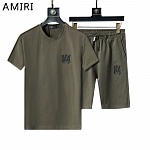 Armani T Shirt&Short Set For Men # 288406
