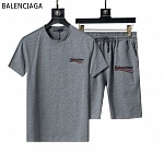 Balenciaga T Shirt&Short Set For Men # 288426, cheap Balenciaga Tracksuit