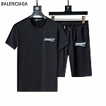 Balenciaga T Shirt&Short Set For Men # 288427, cheap Balenciaga Tracksuit