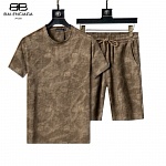 Balenciaga T Shirt&Short Set For Men # 288429