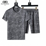 Balenciaga T Shirt&Short Set For Men # 288430, cheap Balenciaga Tracksuit