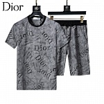 Dior T Shirt&Short Set For Men # 288433, cheap Dior Tracksuits