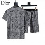 Dior T Shirt&Short Set For Men # 288433, cheap Dior Tracksuits