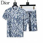 Dior T Shirt&Short Set For Men # 288436, cheap Dior Tracksuits