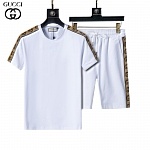 Gucci T Shirt&Short Set For Men # 288446, cheap Gucci Tracksuits