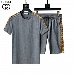 Gucci T Shirt&Short Set For Men # 288447