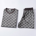 Gucci T Shirt&Short Set For Men # 288453, cheap Gucci Tracksuits