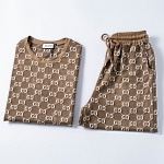 Gucci T Shirt&Short Set For Men # 288454, cheap Gucci Tracksuits