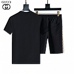 Gucci T Shirt&Short Set For Men # 288455, cheap Gucci Tracksuits