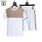 Gucci T Shirt&Short Set For Men # 288456, cheap Gucci Tracksuits
