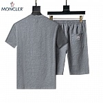 Moncler T Shirt&Short Set For Men # 288457, cheap Moncler Tracksuits