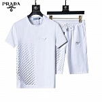 Prada T Shirt&Short Set For Men # 288459, cheap Prada Tracksuits