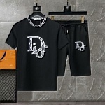 Dior T Shirt&Short Set For Men  # 288478