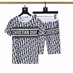 Dior T Shirt&Short Set For Men  # 288484