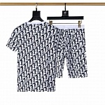 Dior T Shirt&Short Set For Men  # 288484, cheap Dior Tracksuits
