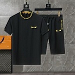 Fendi T Shirt&Short Set For Men  # 288492