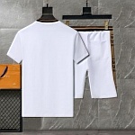 Fendi T Shirt&Short Set For Men  # 288495, cheap Fendi Tracksuits