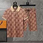 Gucci T Shirt&Short Set For Men  # 288498, cheap Gucci Tracksuits
