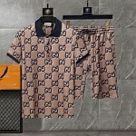 Gucci T Shirt&Short Set For Men  # 288499