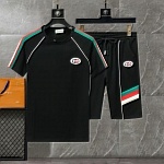 Gucci T Shirt&Short Set For Men  # 288500, cheap Gucci Tracksuits