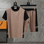 Gucci T Shirt&Short Set For Men  # 288510, cheap Gucci Tracksuits