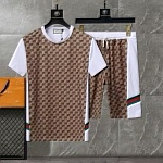 Gucci T Shirt&Short Set For Men  # 288511