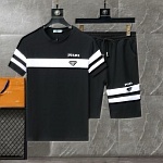 Prada T Shirt&Short Set For Men  # 288515, cheap Prada Tracksuits