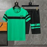 Prada T Shirt&Short Set For Men  # 288516
